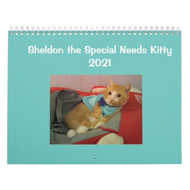 2021 Sheldon Calendar (Cover)