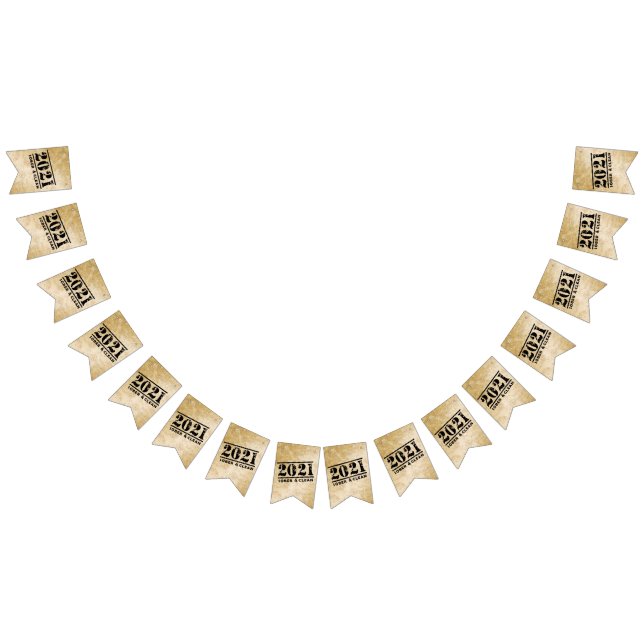 2021 Sober & Clean Celebrates Recovery Sobriety Bunting (All)