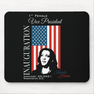 2021 Souvenir First Female Vp Harris Biden Mouse Pad
