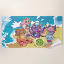 2021- Vaccine Power-UP Beach Towel