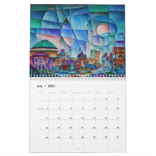 2021Detroit Calendar by Timothy Orikri