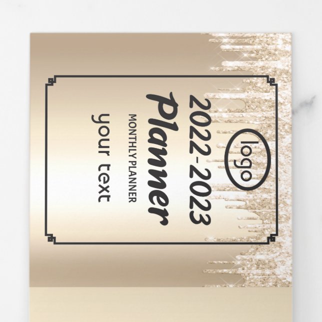 2022-2023 Calendar Business Greeting  Tri-Fold Hol (Flap)