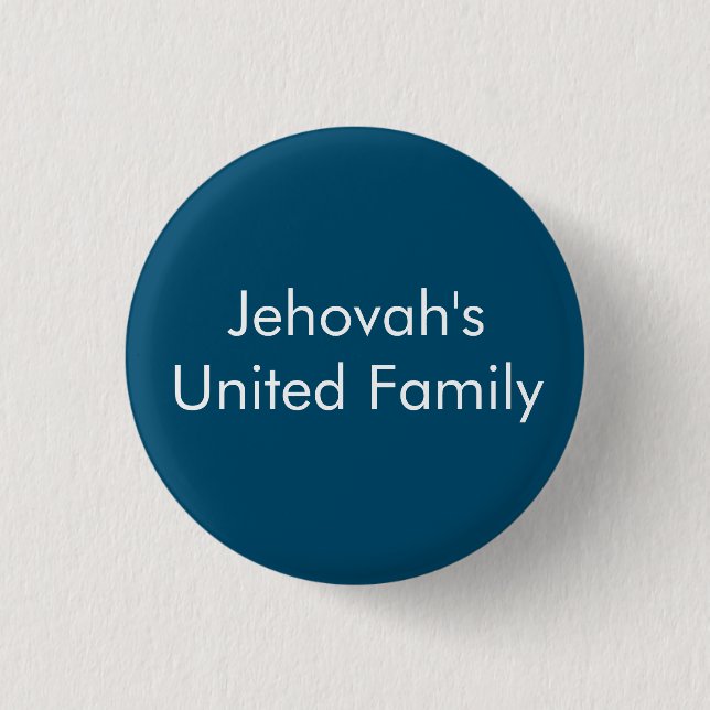2022-23 Circuit Assembly Jehovah's United Family  3 Cm Round Badge (Front)