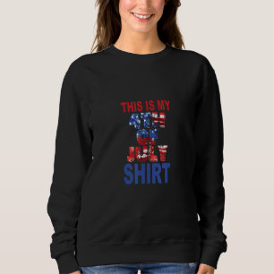 2022 4th Of July Independence Day Us American Flag Sweatshirt