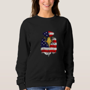 2022 4th Of July Independence Day Us American Flag Sweatshirt