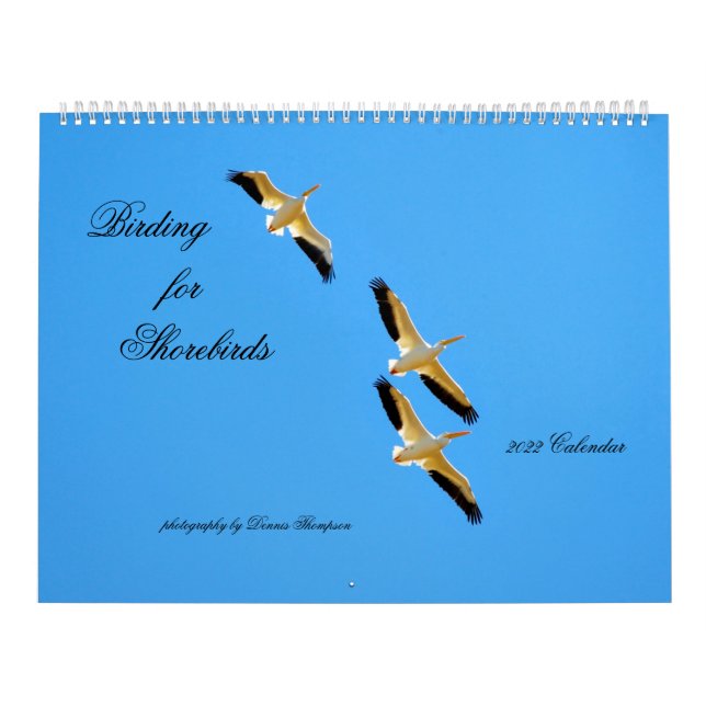 2022 Birding for Shorebirds Calendar (Cover)