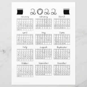 2022 Calendar Fabric Font Bolts Textiles