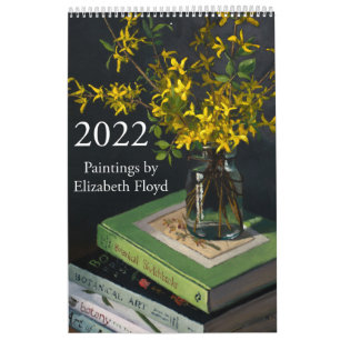 2022 Calendar, Paintings by Elizabeth Floyd Calendar