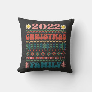 2022 Christmas Family-Merry Christmas-Xmas-Holiday Cushion
