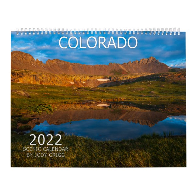 2022 Colorado Scenic Calendar (Cover)