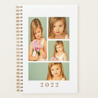 2022 Custom Made Photo Planner Journal Diary