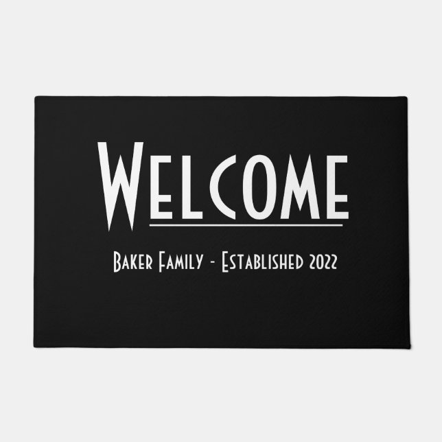 2022 Customisable Welcome Mat (Front)