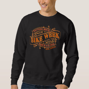 2022 Daytona Beach Bike Week 81st Annual Vintage F Sweatshirt