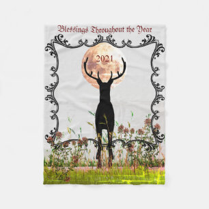 2022 Deer Hunter's Gift Customable Fleece Blanket