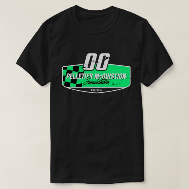2022 Distressed No. 00 PMS  T-Shirt (Design Front)
