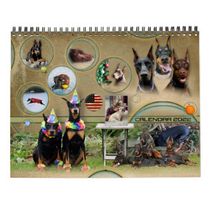2022 Dobermantalk Calendar