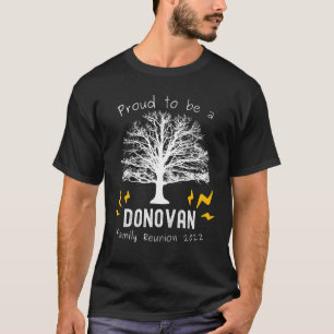 2022 Donovan Family Reunion Tree Summer Party Last T-Shirt