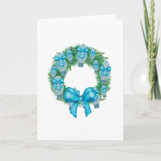 2022 Dragons Christmas Ginger Jar Jars Greeting  Announcement (Front)