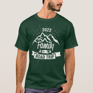 2022 Family Road Trip Vacation Matching Family Fun T-Shirt