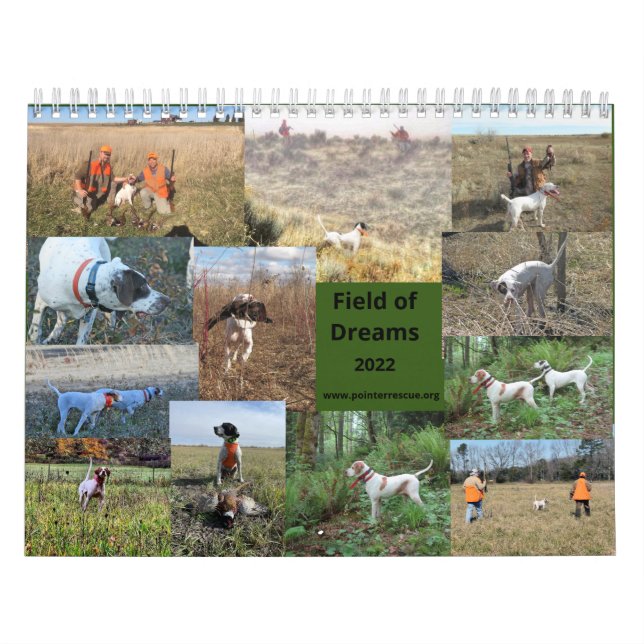 2022 Field of Dreams Upland Birdhunting Calendar (Cover)