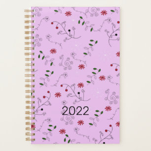 2022 Flower Garden Pattern Planner