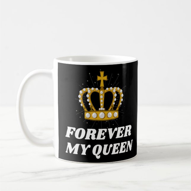 2022 Forever My Queen British Pride Appreciation E Coffee Mug (Left)