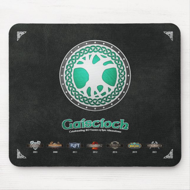 2022 Gaiscioch Mousepad - Celebrating 20 Years (Front)