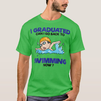 2022 Grad Graduate Swim Students Swimmer Senior Gr T-Shirt