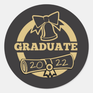 2022 Graduate Classic Round Sticker