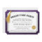 2022 Graduation Diploma Purple & White Invite