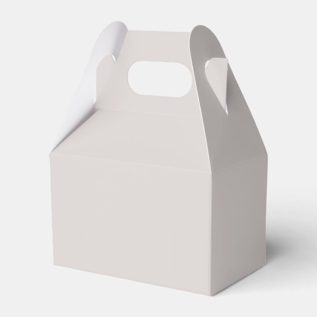 2022 Hint of Violet interior design trend colour.  Favour Box (Front Side)