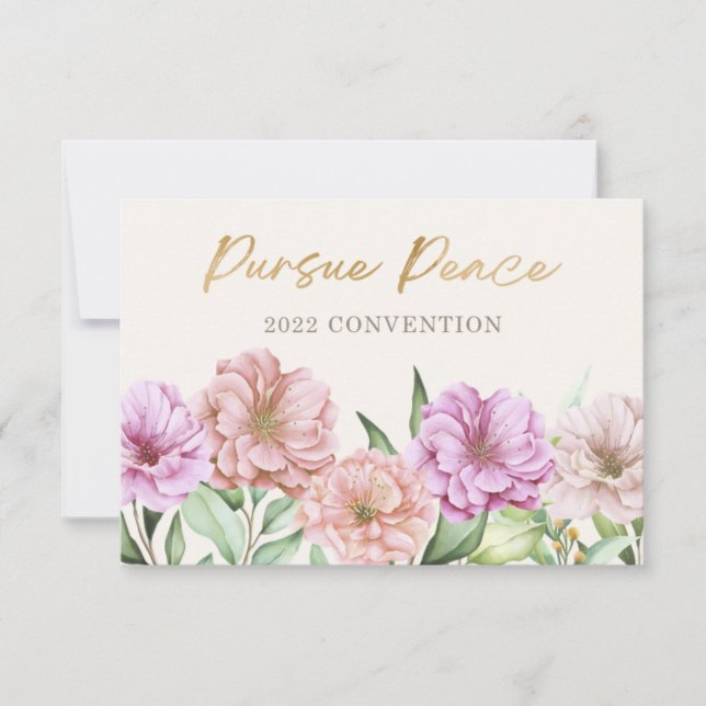  2022 JW Convention  Thank You Card (Front)