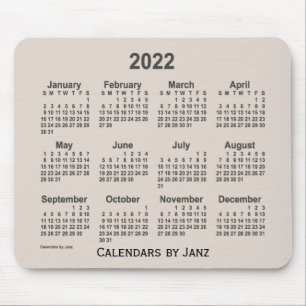 2022 La Boca Smoke Calendar by Janz Mouse Pad