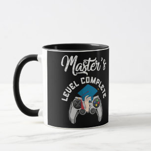 2022 Master's Level Complete Graduation Gamer Mug