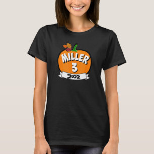 2022 Miller Holidays Family Reunion Miller 3 Match T-Shirt
