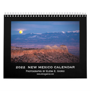 2022 New Mexico Calendar
