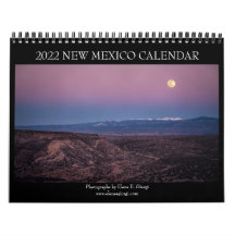 2022 New Mexico Calendar