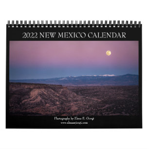 2022 New Mexico Calendar