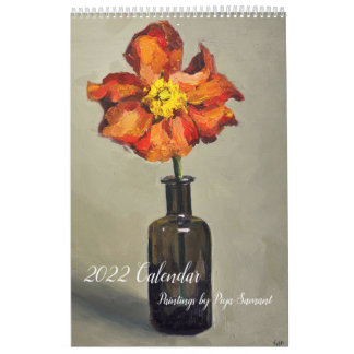 2022: Paintings by Piya Samant Calendar