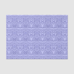 2022 Periwinkle Blue Damask Old World Tissue Paper