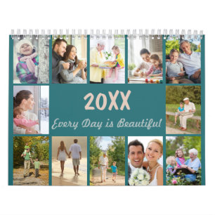 2022 Photo Collage Monthly Photo and Special Notes Calendar