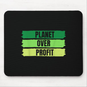 2022 Planet Over Profit Earth Day Vintage T-shirt Mouse Pad