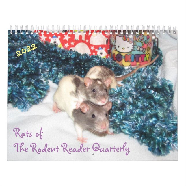 2022 Rats of The Rodent Reader Calendar E (Cover)