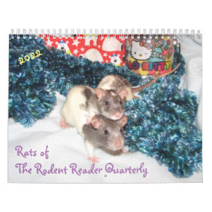 2022 Rats of The Rodent Reader Calendar E