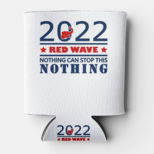 2022 RED WAVE CAN COOLER