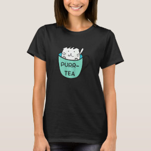 2022 Summer Cat Summer Tea Cute Puns Vacations Kit T-Shirt