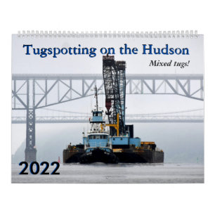 2022 Tugspotting Tugs Calendar 1-12