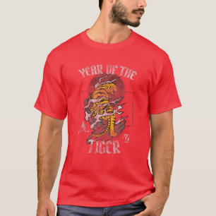 2022 Year Of The Tiger Chinese Zodiac Chinese New T-Shirt