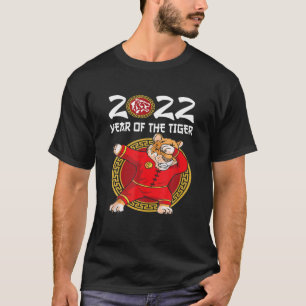2022 Year Of The Tiger Decoration Happy Chinese Ne T-Shirt