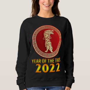 2022 Year Of Tiger Lunar Happy New Year Chinese Zo Sweatshirt